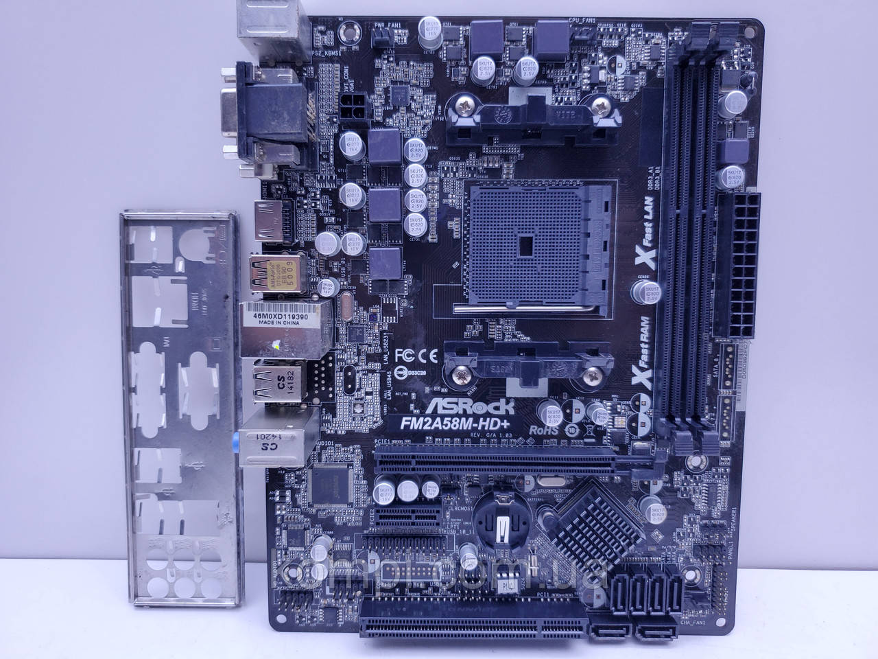Материнська плата sFM2 ASRock FM2A58M-HD+ (Socket FM2+,DDR3,б/у)