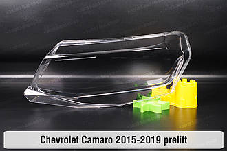 Скло фари Chevrolet Camaro (2015-2019) VI покоління дорестайлінг ліве