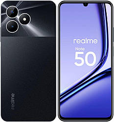 Realme Note 50 4/128GB Black Гарантія 1 Рік