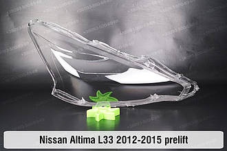 Скло фари Nissan Altima L33 (2012-2015) V покоління дорестайлінг праве