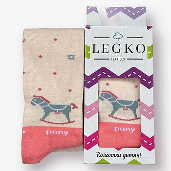 Колготки дитячі демісезонні бавовна LEGKO, 14 розмір, 86-92 см, 2-3 роки, 19210