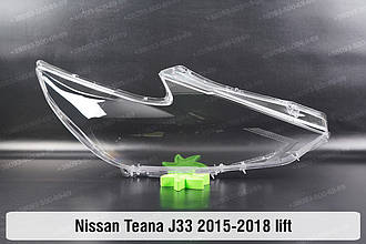 Скло фари Nissan Teana J33 (2015-2018) III покоління рестайлінг праве