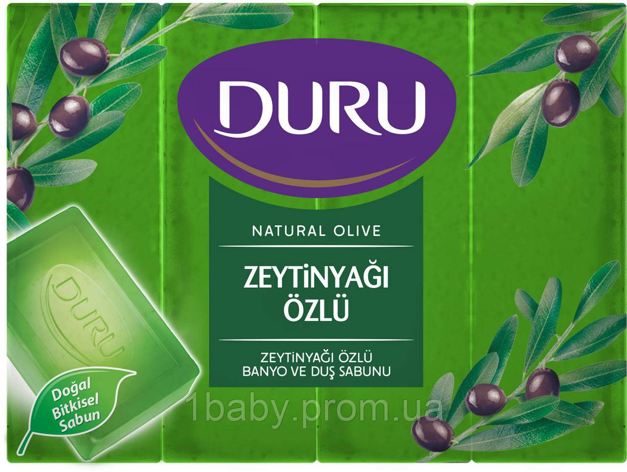 Мило Duru Natural Оливкова олія 4х150 г (8690506494575)