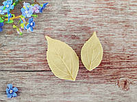 (2 шт) Набор молдов "Листья жасмина" (р-р 6,0х3,5 см и 4,2х2,5 см)