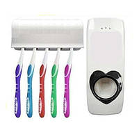 Автоматический дозатор зубной пасты и держатель щеток Kaixin KX-889, Автоматический дозатор зубной пасты