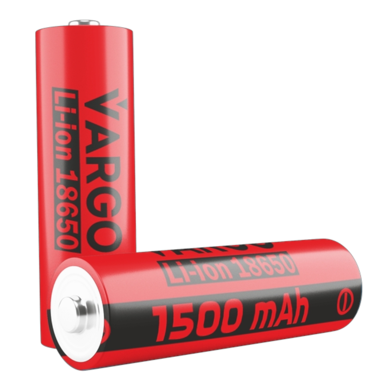 Акумулятор Li-ion 18650 VARGO 1500mAh 3.7 V (із захистом) (111880)