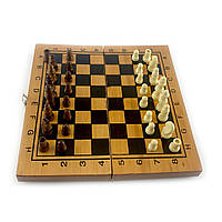 Нарди+шахи+шашки бамбук (24х12 см)
