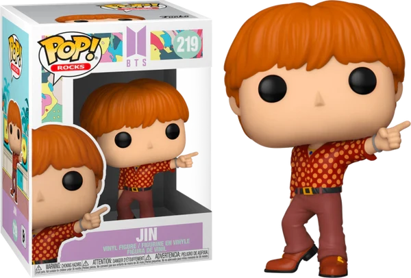 Фігурка Funko Pop Фанко Поп BTS Dynamite Jin БТС Динаміт Джин 10 см FP BTS 219