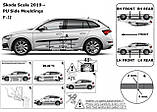 Молдинги на двері для Skoda Scala 2019+, фото 8