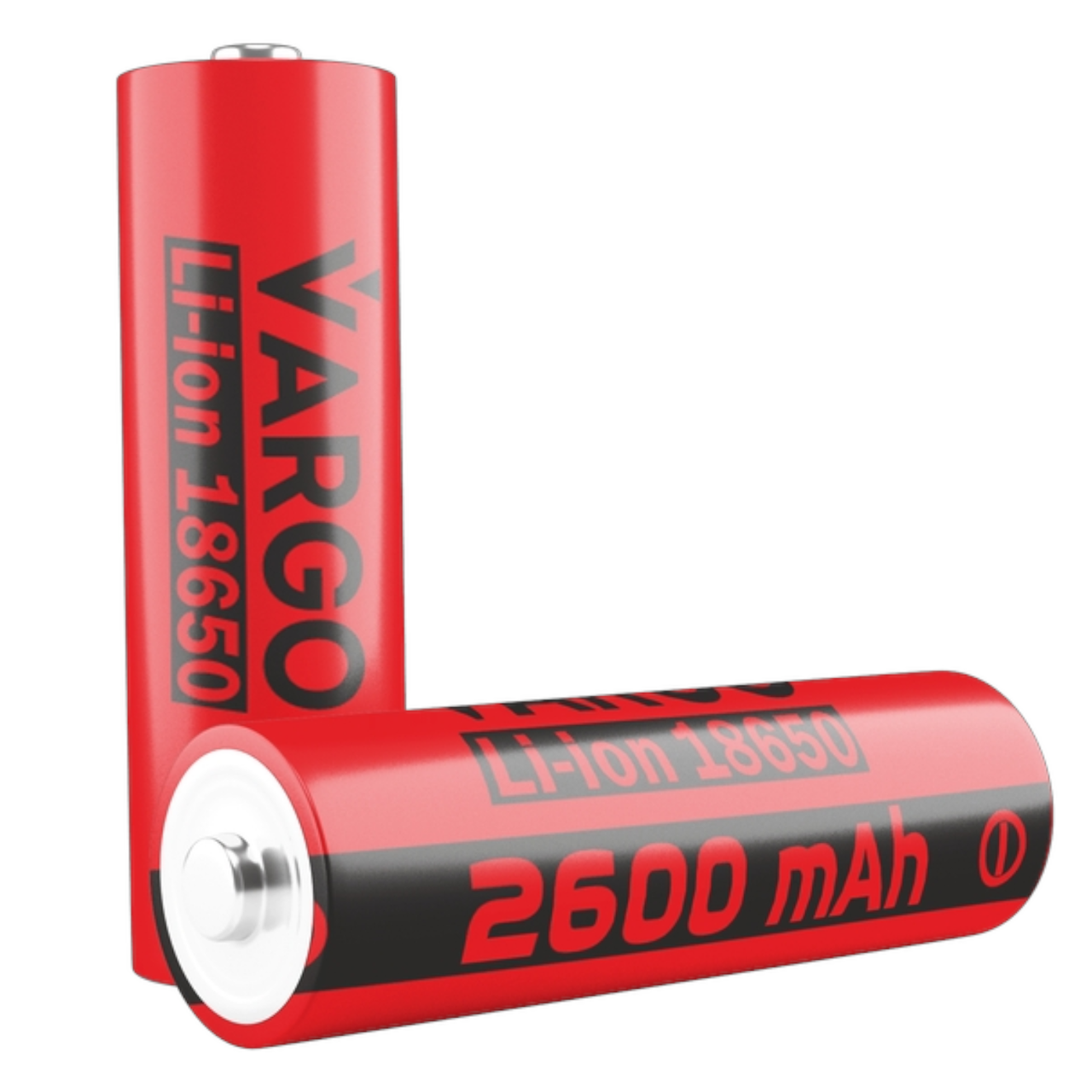 Акумулятор літій-іонні 18650 VARGO 2600mAh 3.7 V (із захистом) (111882)