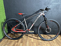 Велосипед найнер Crosser X880 NEW 29" (рама 17, 2*9) Hidraulic L-TWOO серо-красный
