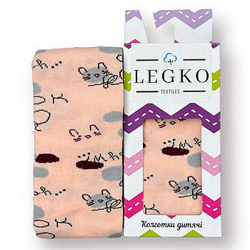 Колготки дитячі демісезонні бавовна LEGKO, 14 розмір, 86-92 см, 2-3 роки, 19212