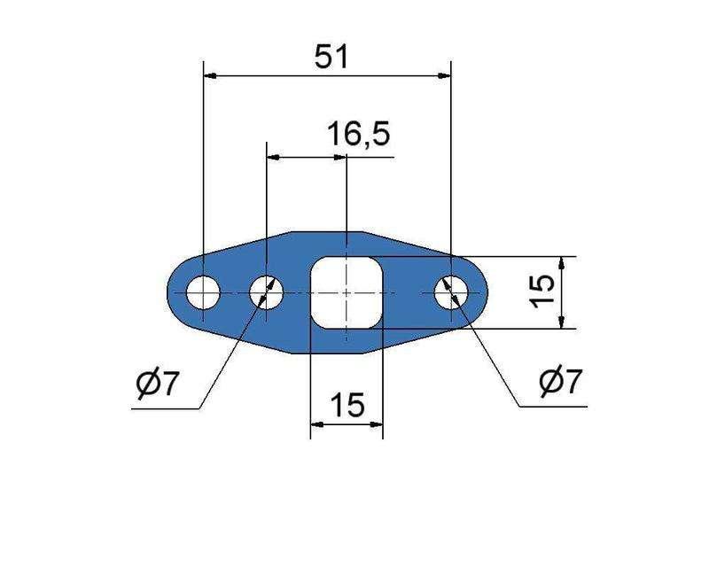 Прокладки турбіни Toyota 1.4D, BMW 1.4D