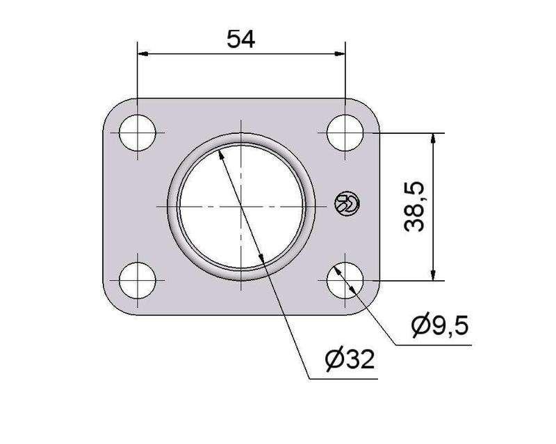 Комплект прокладоктурбіни № 2505330 Hyundai 2.0D