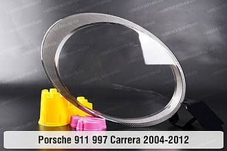 Скло фари Porsche 911 997 Carrera Grey (2004-2012) VI покоління праве