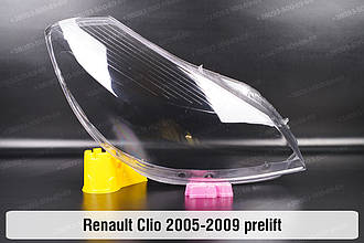 Скло фари Renault Clio (2005-2009) дорест праве
