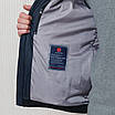 Куртки чоловічі осінь від виробника 48-72 сірий, фото 7