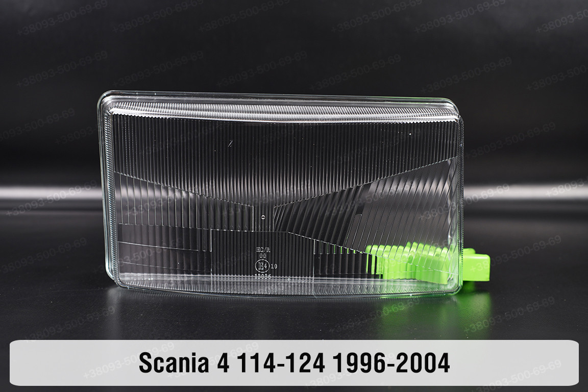 Скло фари Scania 4 114-124 (1996-2004) праве