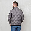 Куртки чоловічі осінь від виробника 48-72 сірий, фото 3
