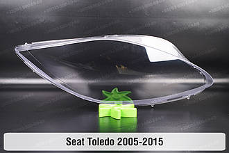 Скло фари Seat Toledo (2005-2015) II покоління праве