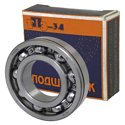 Підшипник 6-50208А (6208 N/P6) ГПЗ-34 розміри **, фото 1