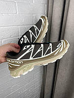 Мужские кроссовки Salomon xt-4 коричневые, мужские текстильные кеды Соломон, Мужская обувь
