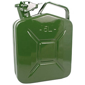 Каністра металева вертикальна Сталь 5 л