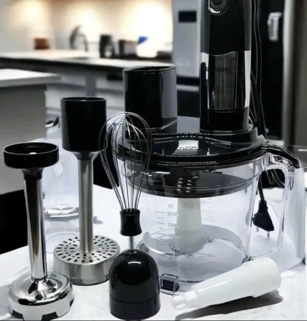 Блендер заглибний Rainberg RB 2238 1200 w 4 в 1, фото 1