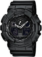 Часы Casio G-Shock GA-100-1A1 наручные мужские спортивные черные | часы Casio G-Shock оригинал с гарантией