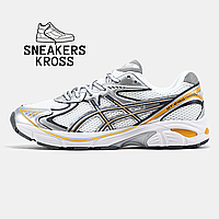 Женские кроссовки Asics GT-2160 White Orange, кроссовки Асикс 2160 на весну