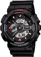 Часы Casio G-Shock GA-110-1A наручные мужские спортивные черные | часы Casio G-Shock оригинал с гарантией