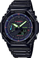 Часы Casio G-Shock GA-2100VB-1A наручные мужские спортивные | Casio оригинал с гарантией