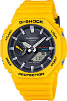 Годинник Casio G-Shock GA-B2100C-9A наручний чоловічий жіночий спортивний жовтий | оригінал, гарантія