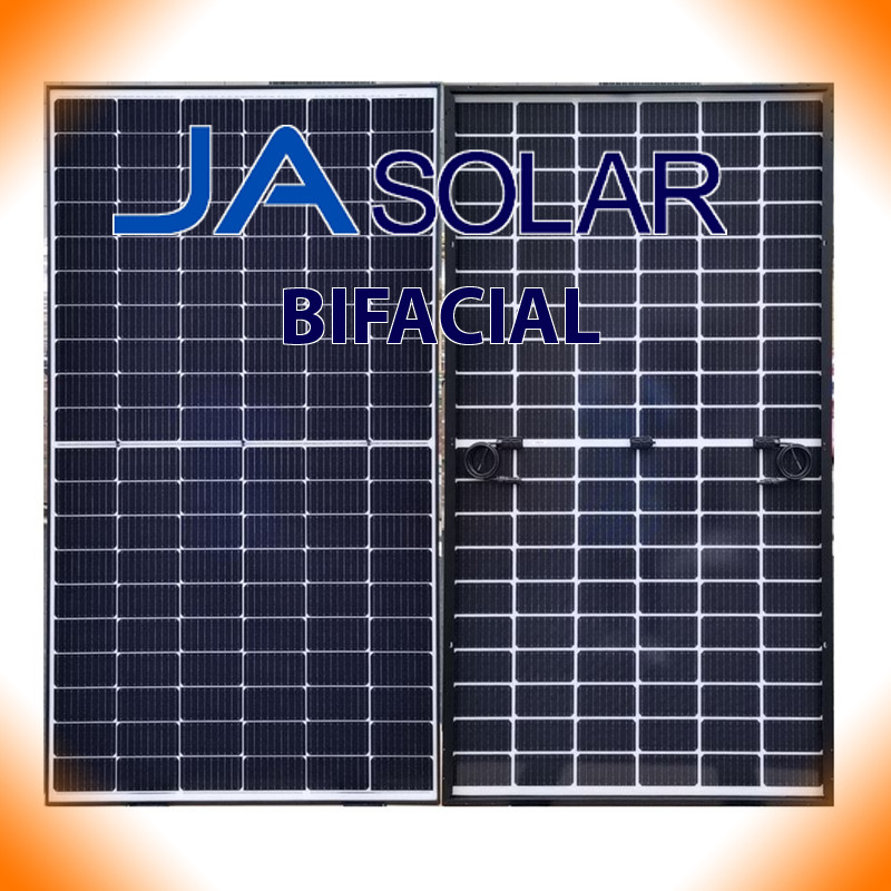 Солнечная панель JA SOLAR 425 Вт JAM54D40-425/MB, Bifacial, N-Type, Double Glass, Deep Blue 4.0-X - фото 1 - id-p2102622147