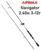 Спиннинг Feima Navigator 2.40м 3-12г карбоновый штекерный