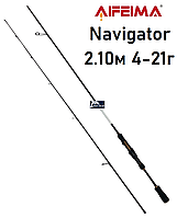 Спиннинг Feima Navigator 2.10м 4-21г карбоновый штекерный