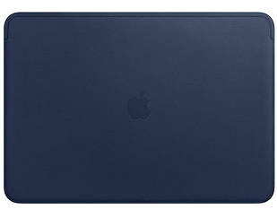 Оригінальний шкіряний чохол Apple Leather Midnight Blue для Macbook Pro 15" MRQU2ZM/A