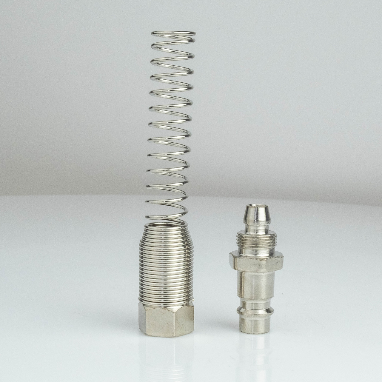 Швидкороз'ємне з'єднання пневматичне E02-3PN Ø6,5х10 (переходник с пружиной)