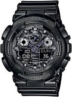 Часы Casio G-Shock GA-100CF-1A наручные мужские спортивные черные | часы Casio G-Shock оригинал с гарантией