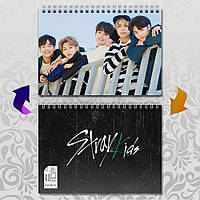 Скетчбук А5 48 л. 150 гр.м² K-Pop Group Stray Kids 003