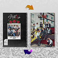 Скетчбук А5 48 л. 150 гр.м² K-Pop Group Stray Kids 007