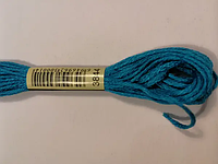 20 шт Нитка для вышивки мулине Airo 3846 бирюзовый Код/Артикул 87