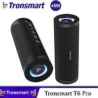 Портативна бездротова Bluetooth колонка Tronsmart T6 Pro IPX6 | BT5.0, AUX, 45W, Max компактна