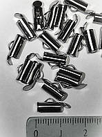 Концевик-трубочка 10 мм из нержавеющей стали (Steel) 1 шт