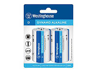 Батарейка WESTINGHOUSE DYNAMO ALKALINE D LR20 BLISTER 2шт елемент питания  CH