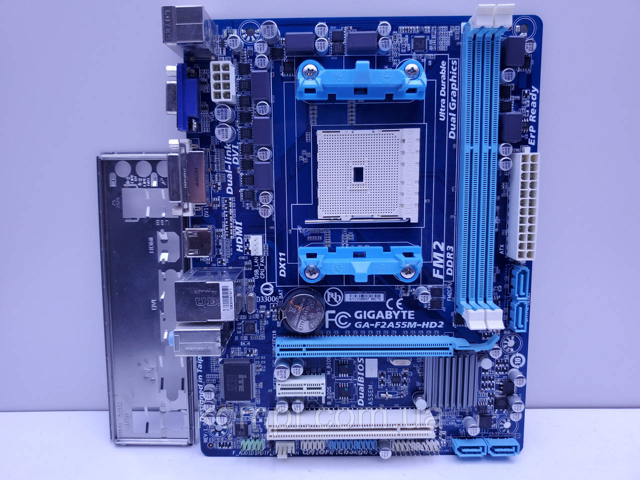 Материнська плата sFM2 GIGABYTE GA-F2A55M-DS2 (Socket FM2,DDR3,б/у)