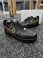 Чорні чоловічі кросівки Nike Air Force CR7 ||