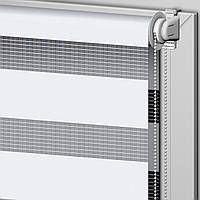 Рулонна штора "Зебра" Білий