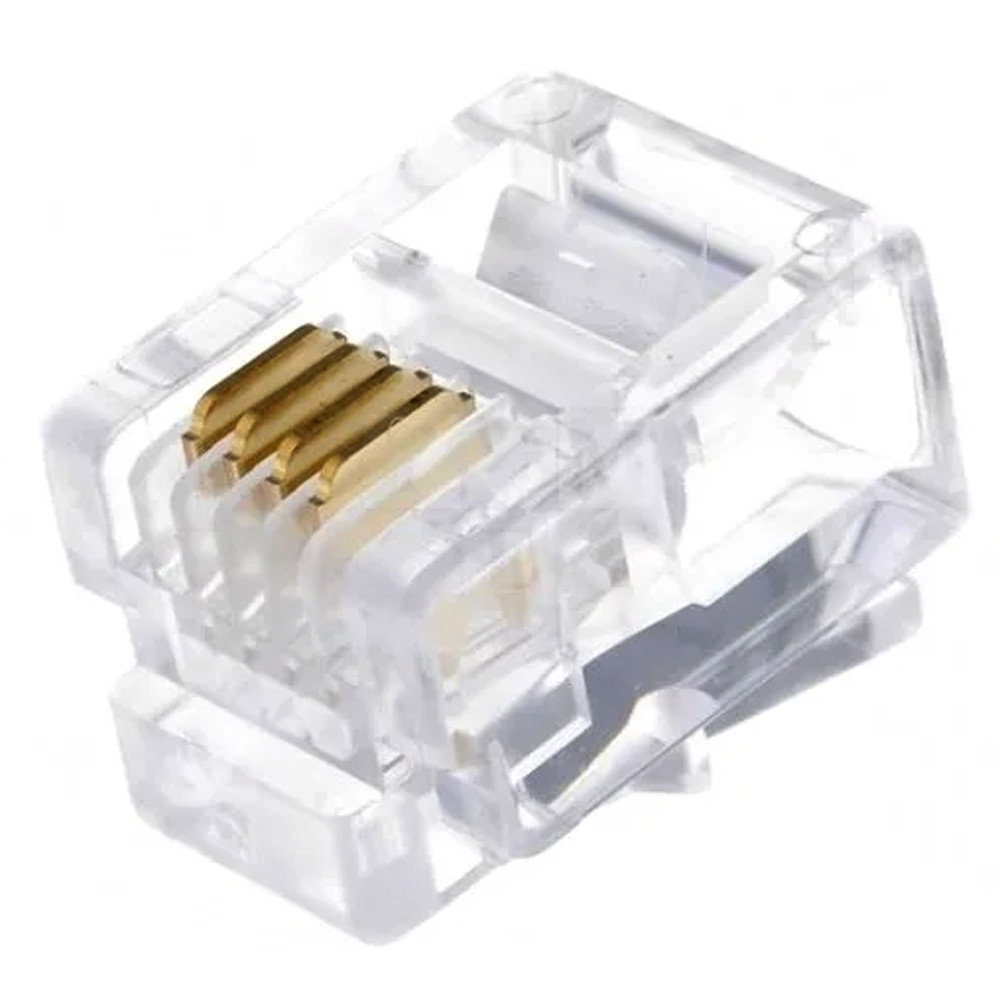 Конектор RJ-11 (6Р4С), фото 1