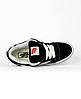 Кеди Vans Skool KNU Black White Ванс Скул Кну дуті низькі унісекс чорно-білі замша текстиль демісезон, фото 10
